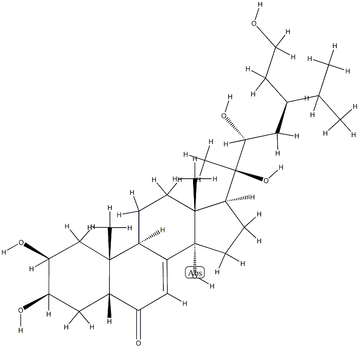 紫苋甾酮B 结构式