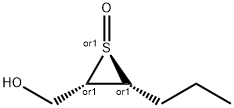 Thiiranemethanol, 3-propyl-, 1-oxide, (1R,2S,3R)-rel- (9CI) 结构式