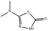 -delta-2-1,3,4-Thiadiazolin-5-one,  2-(dimethylamino)-  (8CI) 结构式