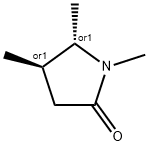 2-Pyrrolidinone,1,4,5-trimethyl-,(4R,5S)-rel-(9CI) 结构式