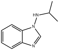 1H-Benzimidazol-1-amine,N-(1-methylethyl)-(9CI) 结构式