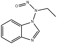 1H-Benzimidazol-1-amine,N-ethyl-N-nitroso-(9CI) 结构式