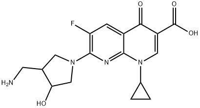 吉米沙星杂质 结构式
