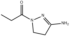 2-Pyrazoline,3-amino-1-propionyl-(8CI) 结构式