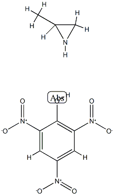 2-methylaziridine, 2,4,6-trinitrophenol 结构式
