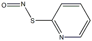 Thionitrous acid (HNOS), S-2-pyridinyl ester (9CI) 结构式