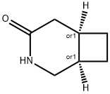 3-Azabicyclo[4.2.0]octan-4-one,(1R,6R)-rel-(9CI) 结构式