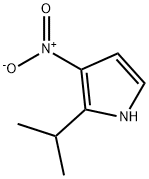 1H-Pyrrole,2-(1-methylethyl)-3-nitro-(9CI) 结构式