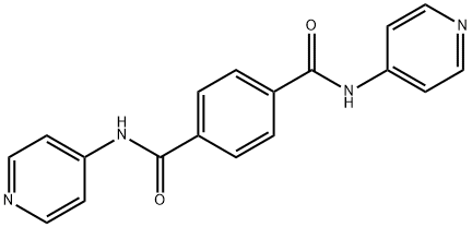 1-N,4-N-dipyridin-4-ylbenzene-1,4-dicarboxamide 结构式