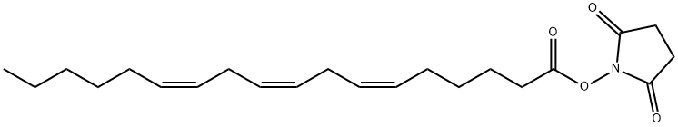 γ-Linolenic Acid N-HydroxysucciniMidyl Ester 结构式
