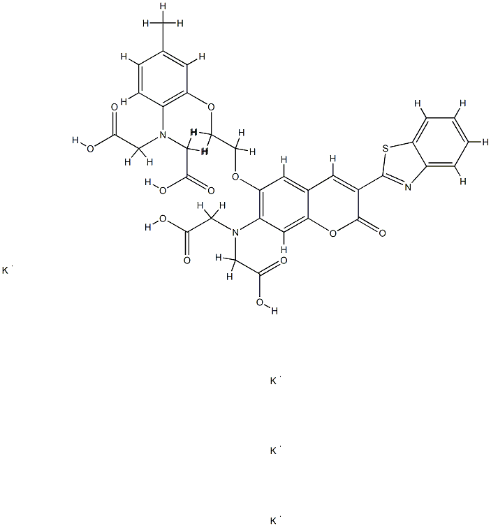 BTC,tetrapotassiumsalt 结构式