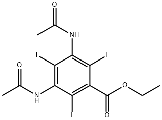 ethyl diatrizoate 结构式
