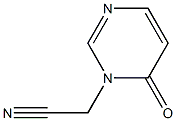 1(6H)-Pyrimidineacetonitrile,6-oxo-(9CI) 结构式