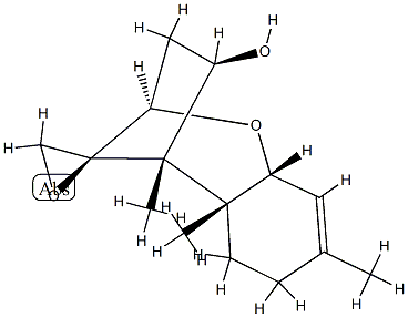 12,13-Epoxytrichothec-9-en-4β-ol 结构式