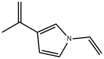 1H-Pyrrole,1-ethenyl-3-(1-methylethenyl)-(9CI) 结构式