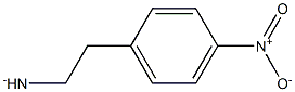 Benzeneethanamine,  4-nitro-,  ion(1-) 结构式