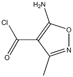 4-Isoxazolecarbonylchloride,5-amino-3-methyl-(9CI) 结构式