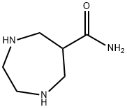 1H-1,4-Diazepine-6-carboxamide,hexahydro-(9CI) 结构式