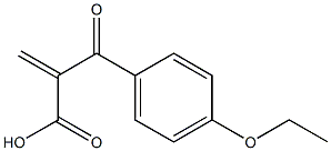 Benzenepropanoic acid, 4-ethoxy-alpha-methylene-ba-oxo- (9CI) 结构式