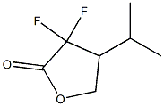 2(3H)-Furanone,3,3-difluorodihydro-4-(1-methylethyl)-(9CI) 结构式