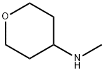 N-甲基四氢-2H-吡喃-4-胺 结构式