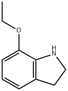 1H-Indole,7-ethoxy-2,3-dihydro-(9CI) 结构式