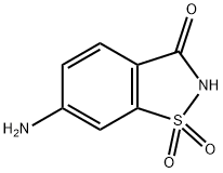 6-氨基糖精 结构式