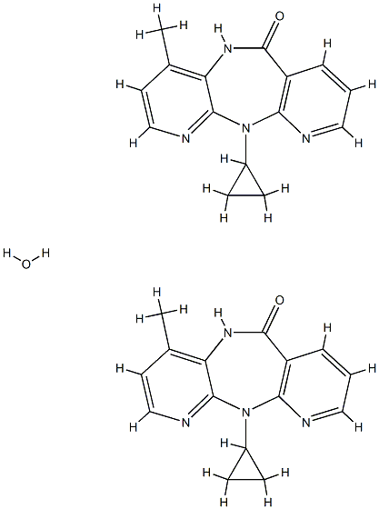NEVIRAPINE HEMIHYDRATE 结构式