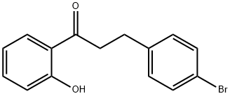 1-Propanone, 3-(4-broMophenyl)-1-(2-hydroxyphenyl)- 结构式
