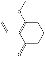2-Cyclohexen-1-one,2-ethenyl-3-methoxy-(9CI) 结构式
