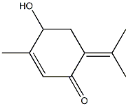 2-Cyclohexen-1-one,4-hydroxy-3-methyl-6-(1-methylethylidene)-(9CI) 结构式