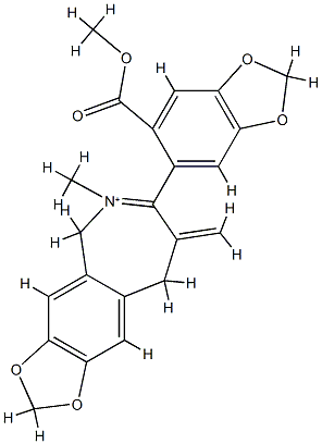 Leptocarpinine 结构式