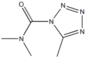 1H-Tetrazole-1-carboxamide,N,N,5-trimethyl-(9CI) 结构式