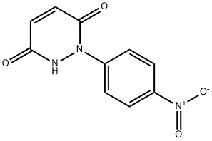 1-(4-硝基苯基)-1,2,3,6-四氢哒嗪-3,6-二酮 结构式