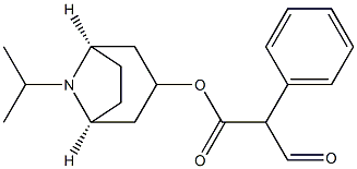 Α-甲酰基苯乙酸8-(1-甲基乙基)-8-氮杂双环[3.2.1]辛酯 结构式