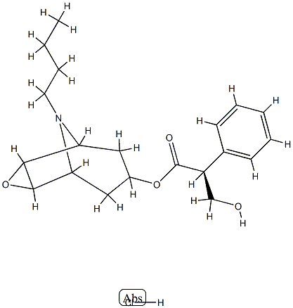 丁溴东莨菪碱EP杂质E 结构式