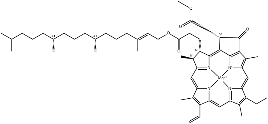 chlorophyll a' 结构式