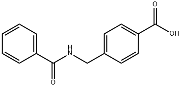 4-[(phenylformamido)methyl]benzoic acid 结构式