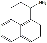 1-(萘-1-基)丙-1-胺 结构式