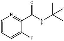 2-Pyridinecarboxamide,N-(1,1-dimethylethyl)-3-fluoro-(9CI) 结构式