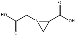 1-Aziridineaceticacid,2-carboxy-(9CI) 结构式