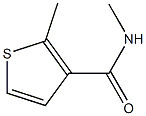 3-Thiophenecarboxamide,N,2-dimethyl-(9CI) 结构式