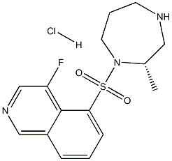 RIPASUDIL HYDROCHLORIDE 结构式