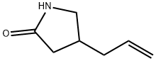 2-Pyrrolidinone,4-(2-propenyl)-(9CI) 结构式