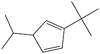 1,3-Cyclopentadiene,2-(1,1-dimethylethyl)-5-(1-methylethyl)-(9CI) 结构式