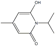 2(1H)-Pyridinone,6-hydroxy-4-methyl-1-(1-methylethyl)-(9CI) 结构式