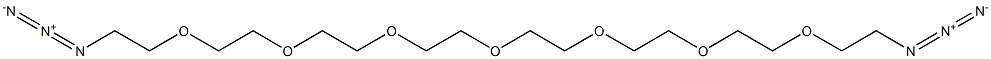 叠氮-七聚乙二醇-叠氮 结构式