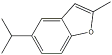 Benzofuran,2-methyl-5-(1-methylethyl)-(9CI) 结构式