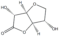 Idonic acid, 3,6-anhydro-, gamma-lactone, L- (8CI) 结构式