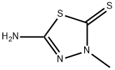 1,3,4-Thiadiazole-2(3H)-thione,5-amino-3-methyl-(9CI) 结构式